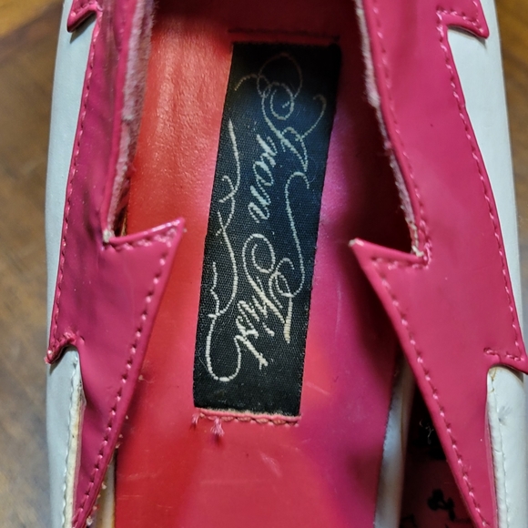 Iron Fist Open Toe Heels - Picture 2 of 5